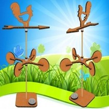 도매플레이스 풍향풍속계 W48FBF9 과학실험 과학키드 초등학교 우드 과학도구 과학용품 유아과학 교구 기술 공학완구