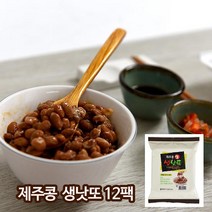 테라 제주콩 생낫또12팩 + 생 야채토핑 12팩, 1세트