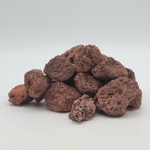 식물시간 화산석R 40 - 50mm 500g 가벼운 화분 장식 돌멩이 수족관 돌, 1.5kg