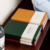 2023 오피셜 다이어리 먼슬리 날짜형 월간 25절 A5 인디고 플래너, 브라운