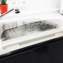 PVC 싱크대물막이 가림막 물튐 씽크 물튀김방지 커버, PVC싱크대물막이