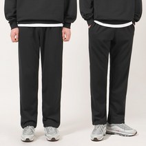 프리미엄 빅사이즈 DY 3단쭈리 일자 트레이닝 팬츠 남녀공용 밴딩바지