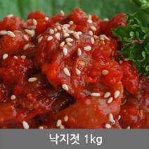 찬예찬 낙지젓 젓갈 청정 동해안 속초, 1kg, 1개