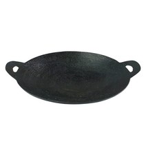 죽마고우 전통방식 길들인 무쇠 캠핑 그리들28에서 44cm 국내생산, 06:길들인 무쇠 그리들 44cm