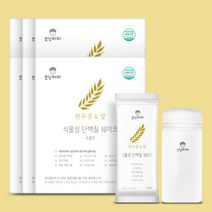 모닝파파 식물성 단백질 쉐이크 6박스 완두콩 어린이 청소년 임산부 여성 파우더 쉐이크 보충제 분말 가루 스틱, 곡물맛 6박스, 6개