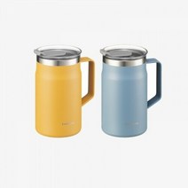 메트로 스텐머그 대용량 600ml_ 2개세트 (스펙트라옐로우 프렌치블루), 블루2개세트(LHC4282BLUS2)