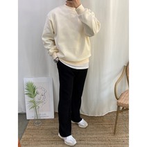 남녀공용 오버핏 맨투맨 고급합포원단 남자 여자 무지 비비드 7 Color