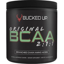 BUCKEDUP 오리지널 BCAA 애플 잭드, 320.04g, 1개