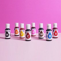 윌튼색소 칼라라이트 8종세트 식용색소