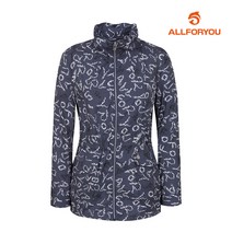 올포유 여성 AFY 로고 패턴 점퍼 AWJUI7315-915