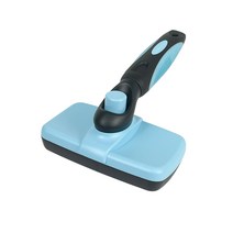 루루홈 반려동물 엉킨털 빗 죽은털 제거 빅사이즈 브러쉬, 스카이