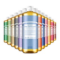 닥터브로너스 닥터브로너스 캐스틸 솝 950ml 12종 택1, 로즈 950ml