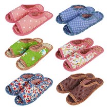 케이에스몰 면실내화 거실화 순면 실내화 슬리퍼 거실슬리퍼 덧신 면덧신 퀼트 실내용 쿠션, 랜덤발송