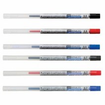 [KT알파쇼핑]유니 스타일핏트 유성 리필심, 0.7mm_레드_W180D70
