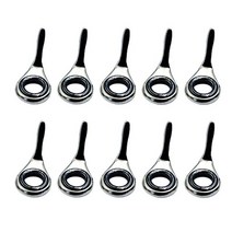 10Pcs 낚싯대 가이드 링 낚싯줄 가이드 눈 세트 2/3/3.8/5.1/6.8mm 낚시 액세서리 Pesca 4 #5 #6 #8 #10 #, 6.8mm, CHINA