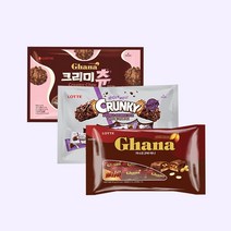 롯데제과 미니 초코바 골라담기가나 크런키 크리미츄, 크런키더블크친치바미니, 418g