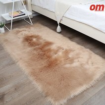 명품 천연양모러그 먼지없는 장모 양털 침실 카펫 직사각형 양모 카펫 거실 소파 러그