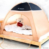 DWZ650758[도매직방]원터치 난방텐트/실내텐트/방한텐트, E베이지난방텐트200x240(9-10인용)