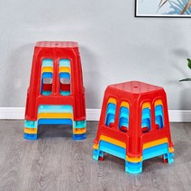 낚시좌대 낚시발판 민물좌대 가정용 플라스틱 의자 대형 사각형 스태킹 레스토랑 기어 식탁 낚시 변경 신발 세척 발판, [12] 105 라지 44cm 오렌지