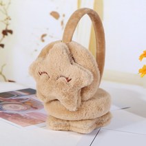 어린이용 겨울 따뜻한 귀마개 스타 플러시 모피 귀마개 귀덮개 소녀용 귀여운 머리띠 어린이 패션 브랜드 드롭쉬핑