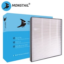 몬스테일 MCH-301 쉐보레 트랙스 PM0.3 HEPA H13등급 자동차 캐빈 에어컨 헤파필터, 1매입