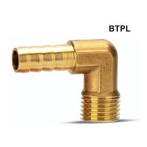 황동 파이프 피팅 6mm 8mm 10mm 호스 바브 테일1/8 
