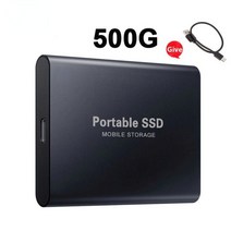 포터블SSD 1TB USB3.1 미니 c타입 1테라외장하드 1tb 8tb 16tb, FREE, 블랙 500g