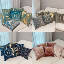 오라이프샵 34종 북유럽 고급 명품 인테리어 거실 벨벳 H 쇼파쿠션, 33. 허니-그레이