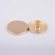 금장 단추 부자재 셀프 평면 골드 메탈 버튼 직경 11mm-30mm 의류 액세서리 셔츠 코트 DIY 10 개, 02 liang jin_03 15mm