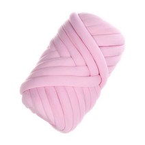자이언트 얀 패브릭얀 굵은 실 핸드니팅 루피망고실 500g, 08-핑크, 직경 2.5cm(500g)