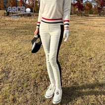 세 일 아크나인 여성 골프 겨울 웜 기모 패딩팬츠 국내생산 가성비 퀼팅 골프바지