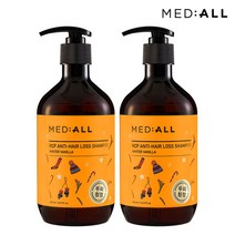 메디올 두피 청정 샴푸 480ml x 2개 탈모완화 비듬 각질제거+ 프리바이오틱스 FOS 증정, 윈터바닐라 480ml+480ml