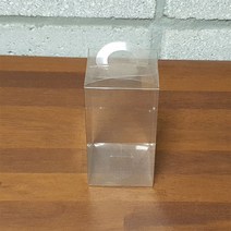 나이스팩 손잡이 PET 투명박스 8.5cm x 16.5cm 25장, 1개, 투명