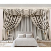 흡음커튼 방음커튼 방풍커튼 겨울커튼 사용자 정의 유럽 커튼 부드러운 가방 벽 천으로 벽지 거실 TV 배경