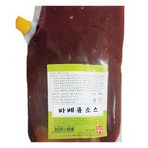 (냉장)푸드공방 바베큐소스 2kg 캐드 바베큐 소스 바베큐소스 캐드소스