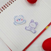 웹툰 캐릭터 패션용 귀여운 가방 뱃지 5개 브랜드와펜, 6번