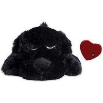 미국직송 SmartPetLove 주니어 - 심장박동 행동 보조 강아지 개 반려견 애견 장난감 수면 보조제비스킷, [02] 검은색