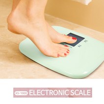 IW 미니사이즈 파스텔톨 체중비교 체중계 KS1000 -72394EA, 본상품선택, 그린, 본상품선택