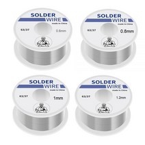 나전선 유연납 봉납 바납 인두납 실납 납땜 주석 와이어 틴 용융 로진 코어 솔더링 롤 0.6mm 0.8mm 1.0mm 1.2mm 8g 50g 100g 무클린 플럭스 2.0% 신제품, 0.8mm 100g, 05 0.8mm 100g