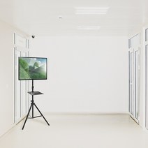 [자가설치]MTS44TS 삼각대형 이동식 TV스탠드 거치대 모니터 받침대 브라켓