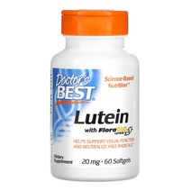 닥터스베스트 루테인 20mg 60캡슐 메리골드 금잔화 지아잔틴, 1개, 기본