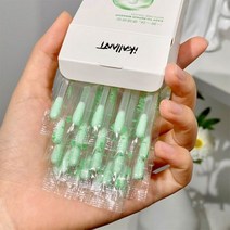 면봉 메이크업 리무버 스틱 페이스 아이 립 디테일 클렌징 리퀴드 워터 휴대용 여행 스킨 케어, 25pcs Box