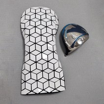북유럽 geometric 큐브 컨셉 디자인 드라이버 우드 유틸리티 커버 BRABANT, 화이트 - 드라이버