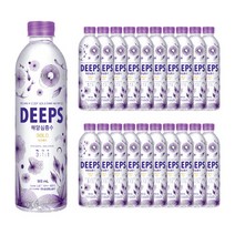 [딥스]해양심층수 딥스골드(경도200) 500ml x 40병 프리미엄생수 물 천연미네랄 샘물, 단일속성