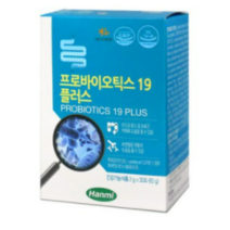 한미헬스 프로바이오틱스 19 플러스 유산균, 60g, 2개