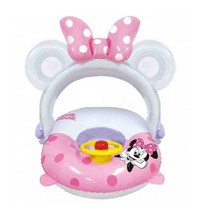 디즈니 미니마우스 파라솔 쿠션 보행기 튜브, 혼합 색상, 1개