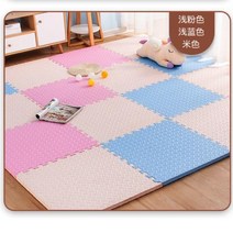 16pcs 30cm 퍼즐 매트 두꺼운 아기 놀이 매트 어린이 카펫 매트 EVA 폼 깔개 어린이 방 활동 매트, H, F