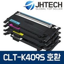 삼성 CLT-K409S 토너 CLX-3175K 3175 3170 CLP-315K FNK WK, 1Ea, 삼성 CLP-310 토너 CLT-K409S 완벽호환 검정
