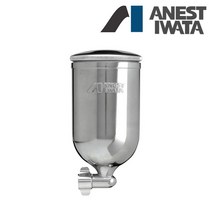 아네스트 이와타 W-101 LPH-101 LPH-50 W-61 W-71 (측면 중력식 with leg) 스테인레스컵 400ml, 1개