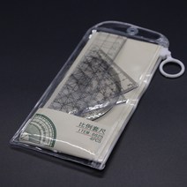 스케일자 삼각 스케일 템플릿 자 틀 문구 다용도 플라스틱 학생 시험 비율 루트 직척 각도, 03 비례슬리브No.8625